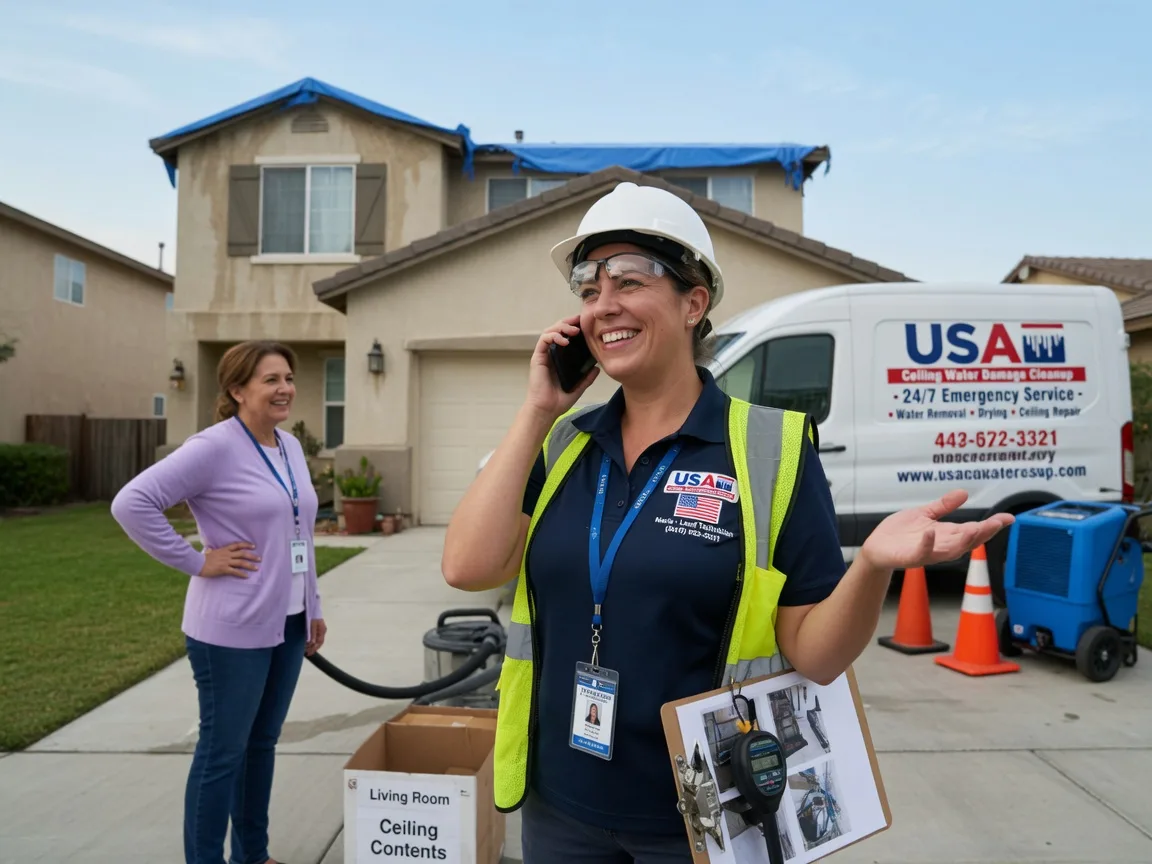 Ceiling Water Damage Restoration Kinsey, MT FAQs